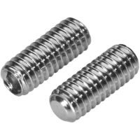 Винт установочный М6х12 DIN 913 с плоским концом нержавеющая сталь А4