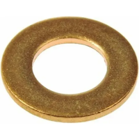 Шайба плоская М2 DIN 125 латунь